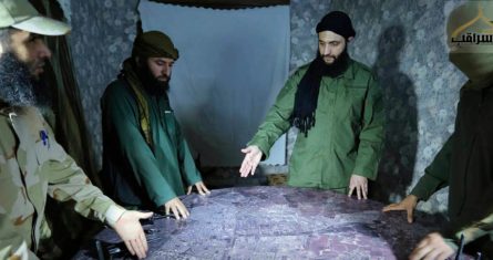 Abu Mohammed al-Golani, el líder de la filial de Al Qaeda en Siria.