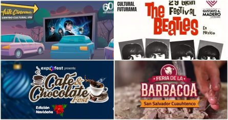 Este fin de semana hay actividades como autocinema, feria de la barbacoa y el Café y Chocolate Fest en la CdMx.