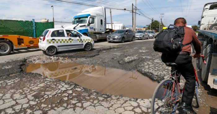 baches en la Zona Metropolitana