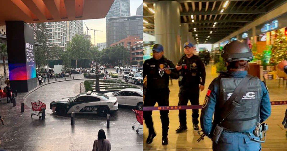 Una balacera se registró en Polanco, en la Ciudad de México.