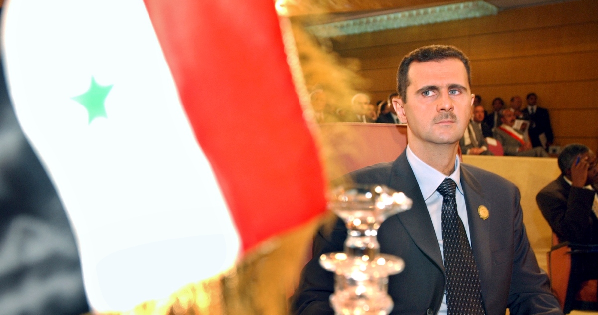 Bashar Assad en Túnez.