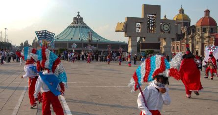 En la zona de la Basílica de Guadalupe hay mil 800 policías de Tránsito e Inteligencia, así como más de cinco mil elementos de la Policía Preventiva para apoyar a los más de 11 millones de peregrinos que han llegado.