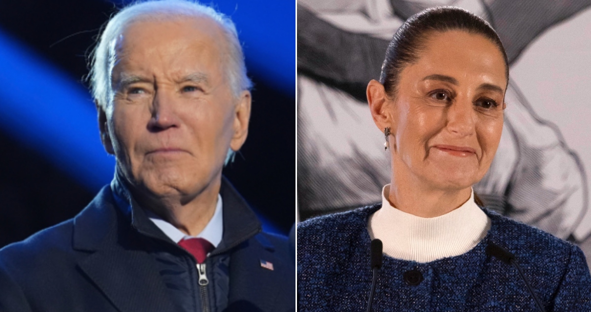 Biden agradece a Sheinbaum por lucha contra el fentanilo