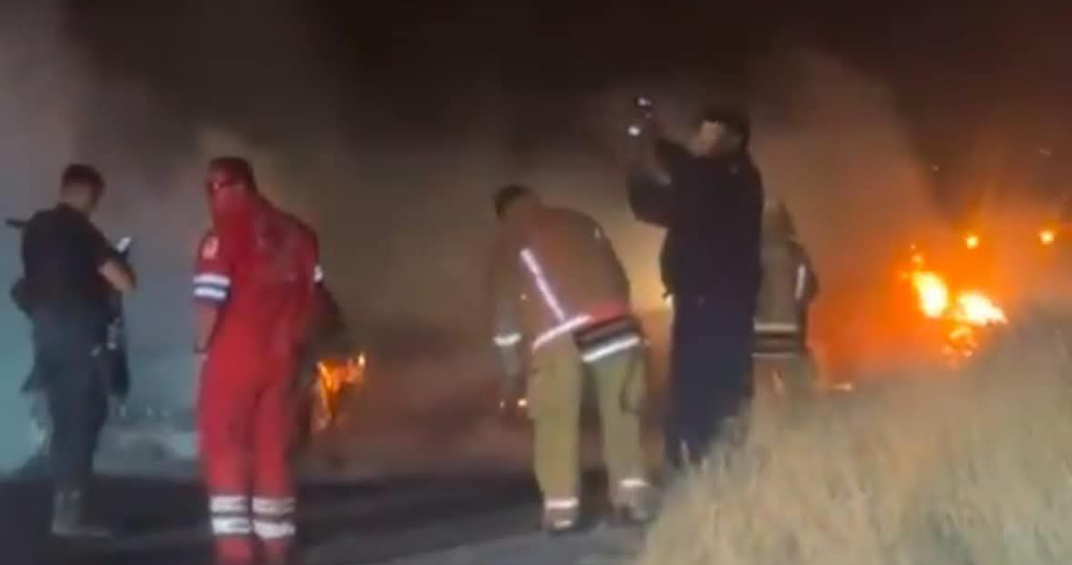 Bloqueos e incendios en Jalisco.