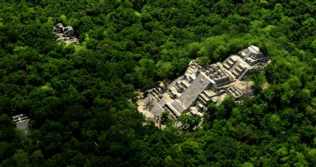 Calakmul se encuentra al sur del estado de Campeche.