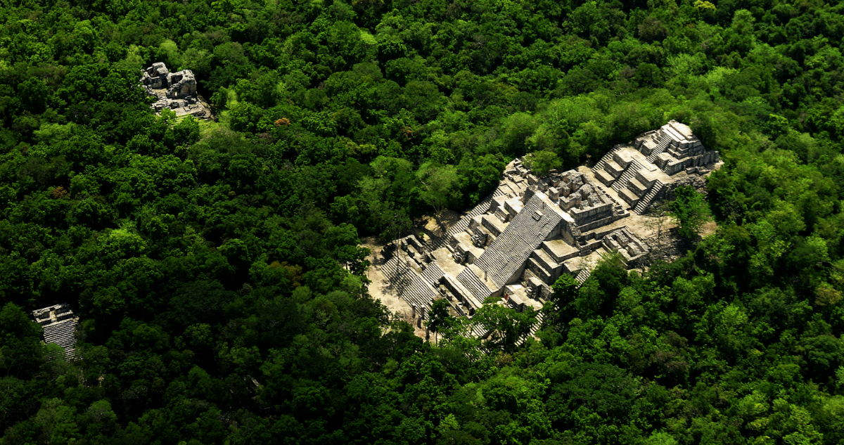 Calakmul se encuentra al sur del estado de Campeche.