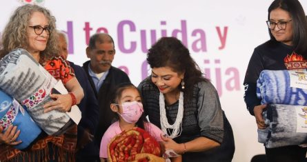 Clara Brugada lanza campaña para proteger a la CdMx del frío