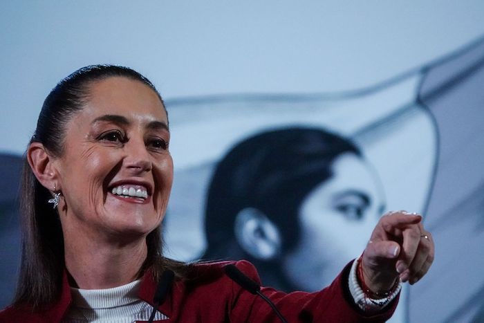 Claudia Sheinbaum Pardo, Presidenta de México, en su conferencia de prensa matutina.