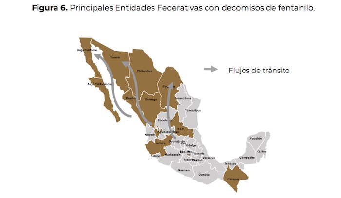 Decomiso de fentanilo en México