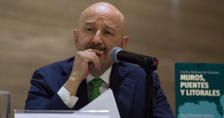 El expresidente Carlos Salinas de Gortari