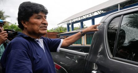 Reactivan orden de arresto contra Evo Morales