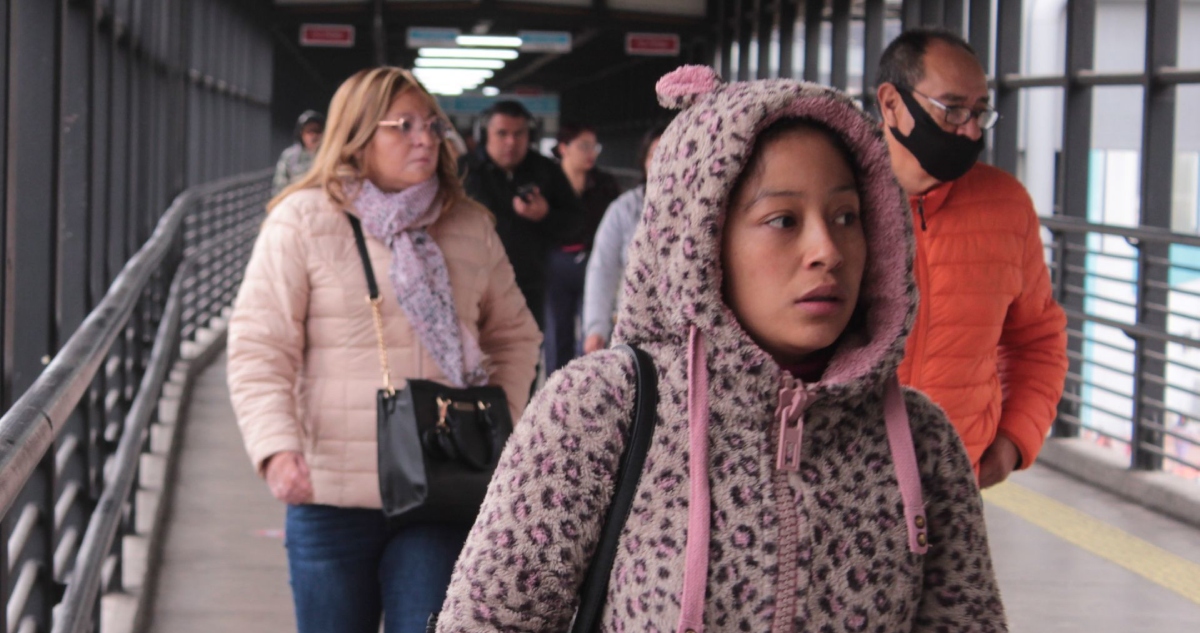 Bajas temperaturas en la Ciudad de México