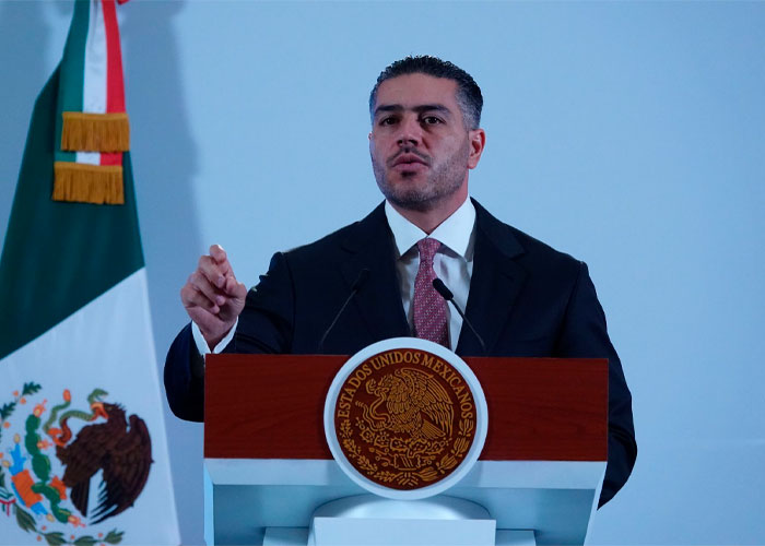 Omar García Harfuch viaja a Sinaloa para hablar sobre seguridad en Sinaloa con el Gobernador