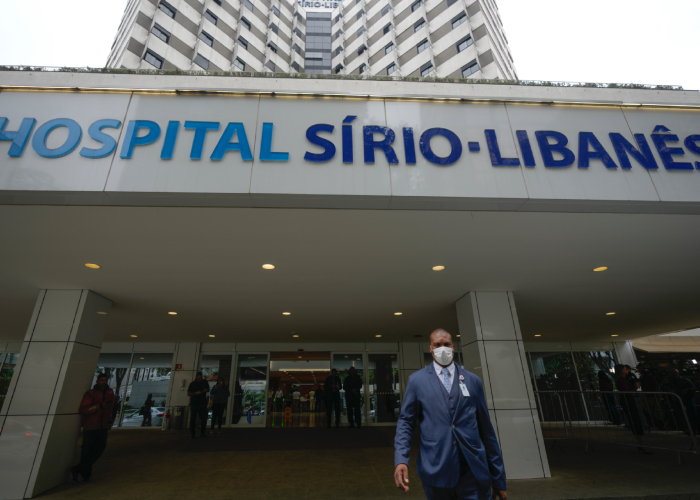 Lula da Silva se recupera en el Hospital Sirio-Libanés. 