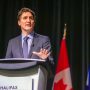 Justin Trudeau en un evento de la Cámara de Comercio de Halifax.