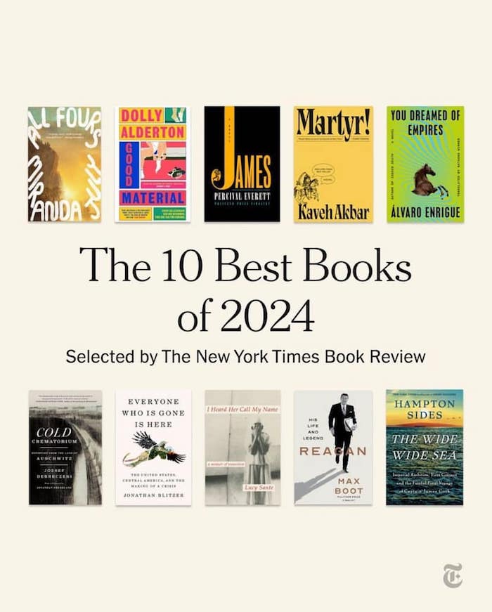 Los 10 mejore libros de 2024