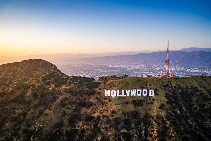 Hollywood es un lugar para los amantes del cine. 