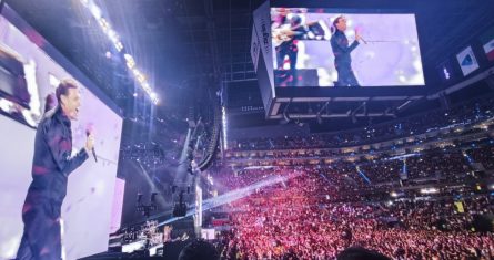 Luis Miguel se presentó en la Arena Ciudad de México como parte de su gira 2024.