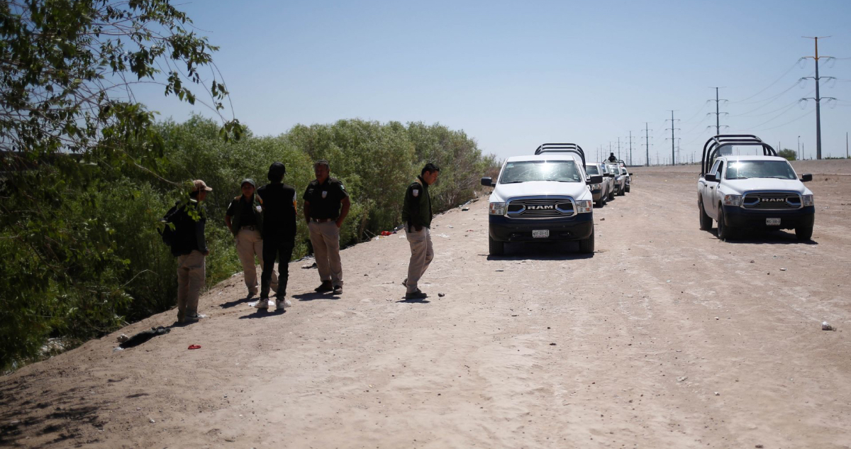 Migrantes venezolanos son acusados del homicidio de un agente del INM en Chihuahua.