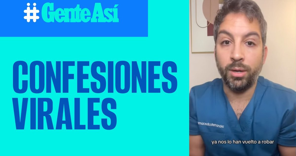 El farmacéutico español Álvaro Fernández se hizo viral en redes