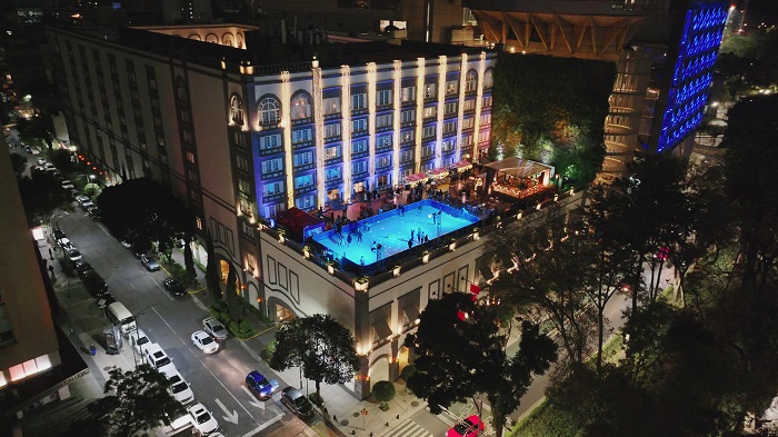 Four Seasons Mexico City inauguró su icónica pista