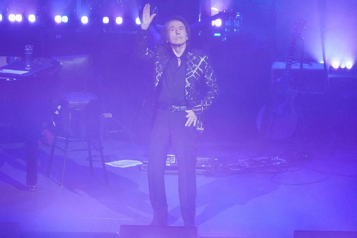 Raphael durante un concierto en el Auditorio Nacional de la Ciudad de México.