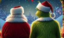 santa claus y el grinch