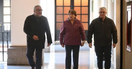 Delfina Gómez supervisa avances en seguridad