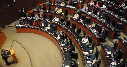 Bancada de Morena en el Senado