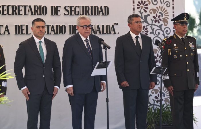 Óscar Rentería Schazarino es nombrado nuevo Secretario de Seguridad en Sinaloa