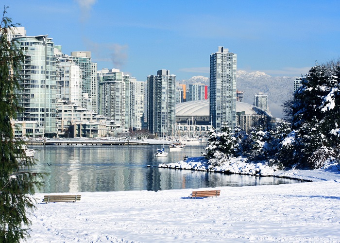 Vancouver es especial en esta temporada. 