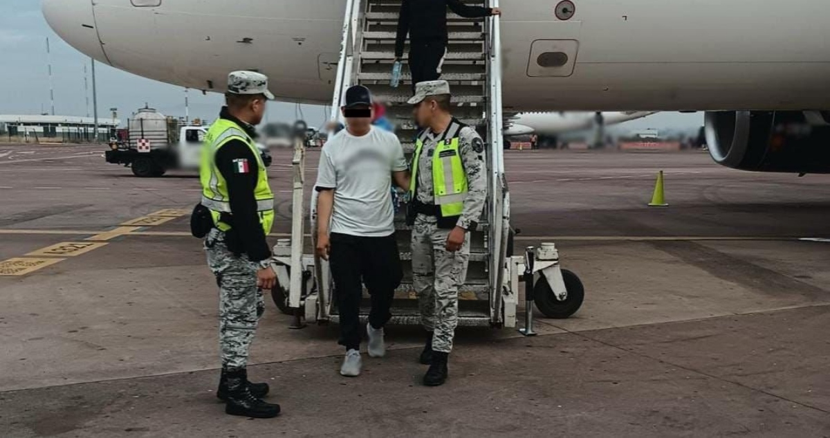 La GN detuvo a un hombre en el Aeropuerto de Guadalajara