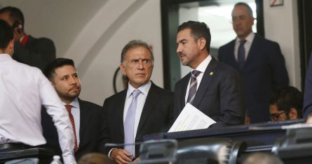 Miguel Ángel Yunes Márquez y Miguel Ángel Yunes Linares, fueron personajes clave en la aprobación de la reforma al Poder Judicial de la Federación