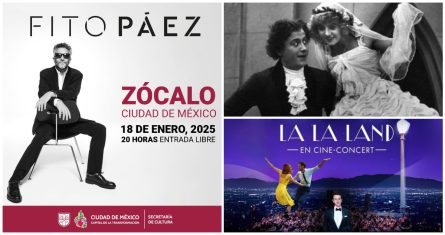 Música y cine para este fin de semana en la CdMx.