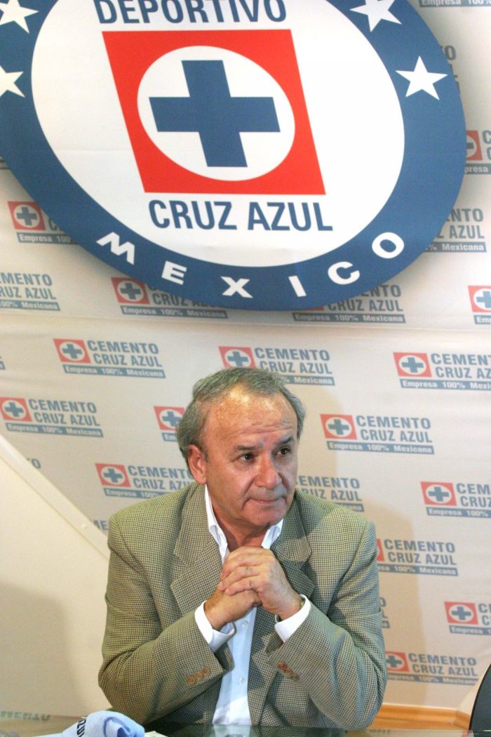 Guillermo "Billy" Álvarez, expresidente de la Máquina del Cruz Azul.