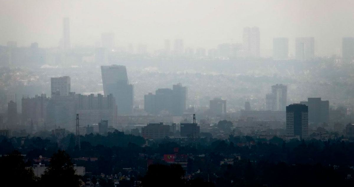 CAMe activa fase preventiva por mala calidad del aire en el Valle de México