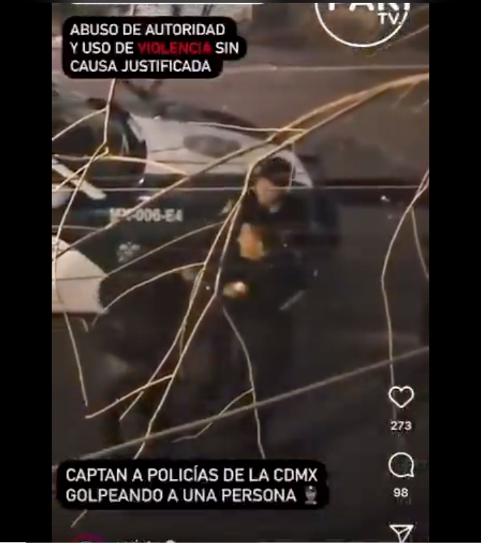 Tres policías de la Secretaría de Seguridad Ciudadana de la Ciudad de México (SSC-CdMx) fueron grabados mientras agredían a un hombre en situación de calle, quien se encontraba en la colonia Roma, de la Alcaldía Cuauhtémoc.