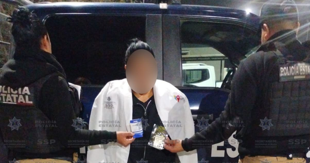 La Policía Estatal hacía una ronda de vigilancia cuando fue alertada por una mujer de la supuesta doctora.