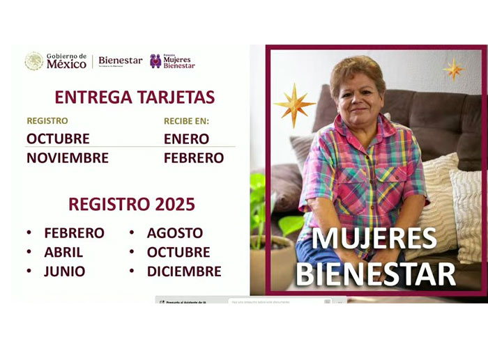 Entregan primeras tarjetas del programa Pensión Mujeres Bienestar