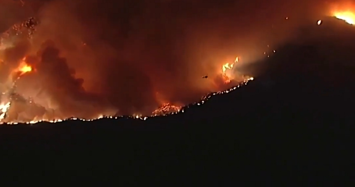 Devastadores incendios en California.