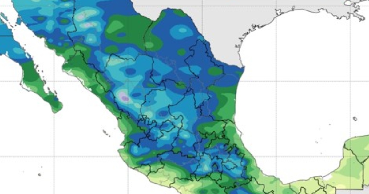 El Frente frío 24 afectará el norte y noroeste del país