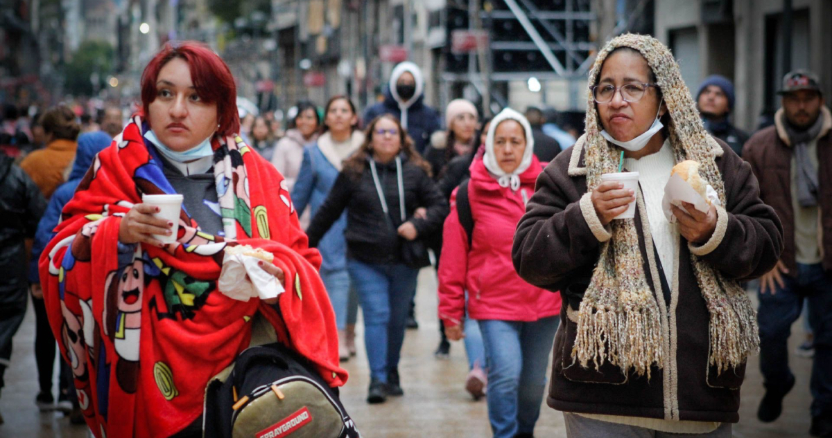 El frente frío 23 provoca lluvias, bajas temperaturas y nevadas en regiones de México.