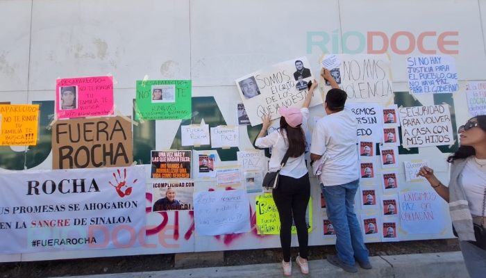 Responde Rocha a manifestantes que no renunciará al cargo; no hay razones para hacerlo, dice.