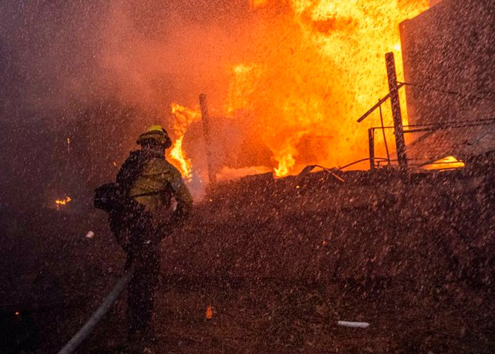 Fotos y videos de los incendios en Los Ángeles, California