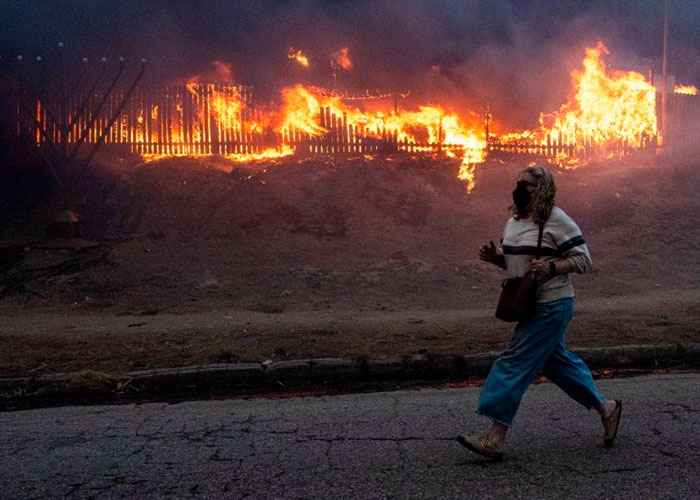 Fotos y videos de los incendios en Los Ángeles, California