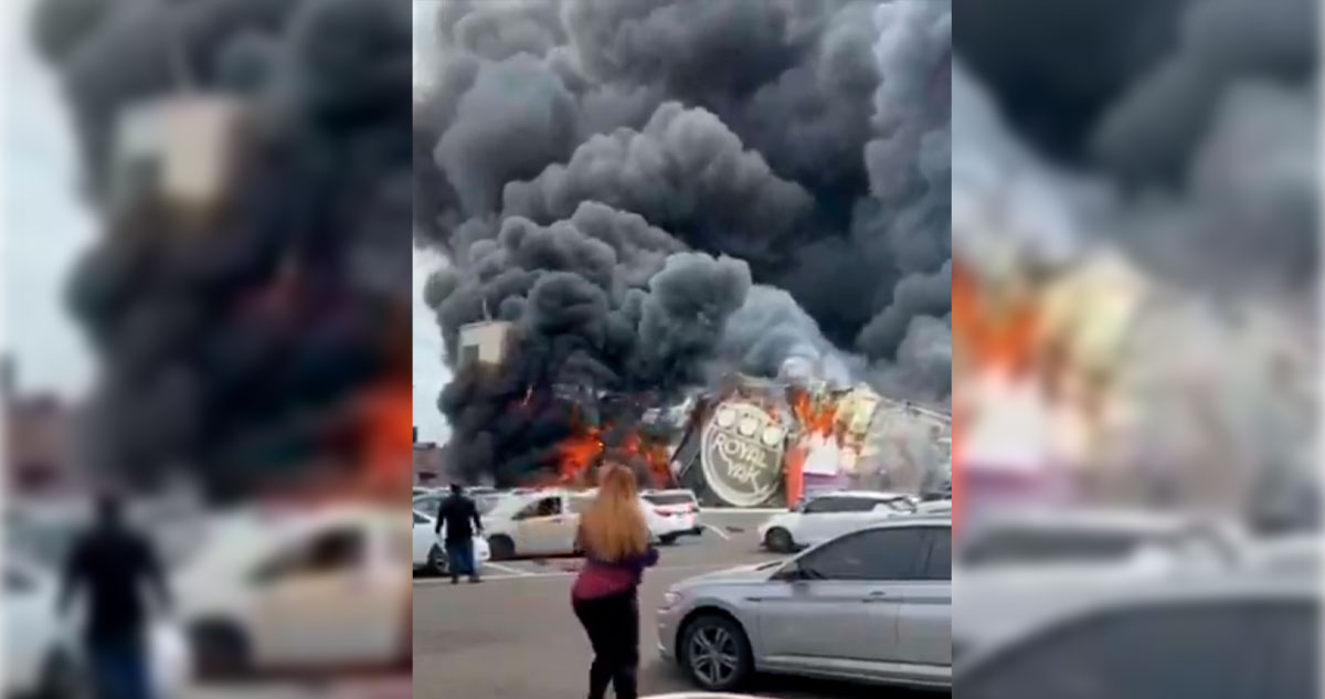 Se incendia Plaza Cinépolis en Culiacán, Sinaloa