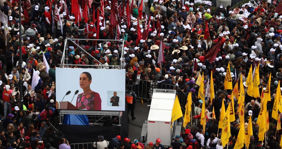 Primer informe de Claudia Sheinbaum