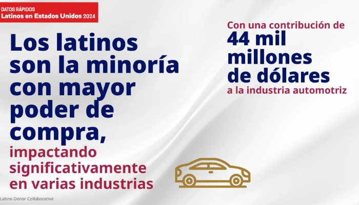 Los latinos contribuyeron con 44 mil millones de dólares a la industria automotriz.