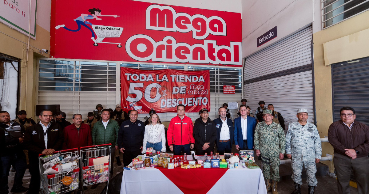 Operación Limpieza. Autoridades incautan más de 350 millones de pesos en productos ilegales en Durango.