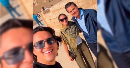 Tiktoker capta a Peña Nieto de viaje en Egipto